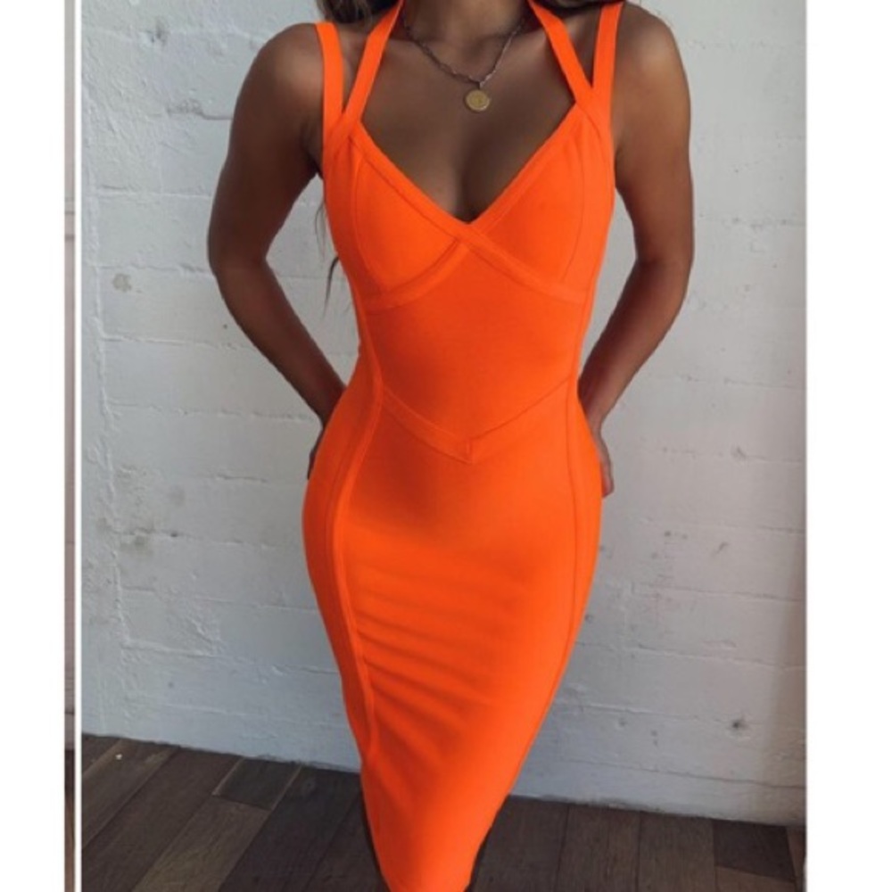 Tiger Mist Wynter Coral Dress